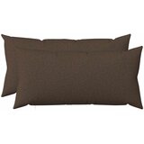  Presvlaka za jastuk 2 kom. HEERLEN Sivosmeđa 40 x 70 cm Tkanina | shoptok.hr