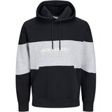 Jack & Jones Muški duks 12256590, Crni Cene