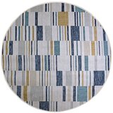 Flair Rugs Žuti /plavi okrugao unutarnji i vanjski tepih ø 160 cm Rosco Geo – Cijene
