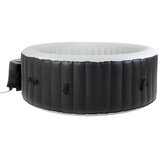  Prenosni napihljivi Bubble Spa jacuzzi črno bela Ben Cene