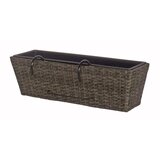 Garden Pleasure Temno siv vrtni viseči sadilnik ADDU Balcony Box | Shoptok.si