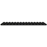  Za krevet crni 90 x 200 cm od masivne borovine | shoptok.hr
