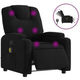  The Living Store Električni masažni naslanjač črno blago - Električni Masažni Stol, (21443062) | Shoptok.si