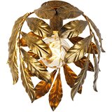 QAZQA Vintage stropna svetilka starinsko zlato 30 cm - lipa | Shoptok.si