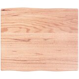 Stolna ploča svjetlosmeđa 60 x 50 x 2 cm od obrađene hrastovine | Eponuda.com