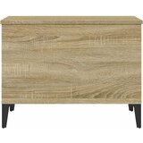  Stolić za kavu boja hrasta 60 x 44,5 x 45 cm konstruirano drvo | Eponuda.ba