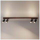Brilagi LED spot svetiljka SELE 4xGU10/30W/230V + LED/25W crna/dekor hrasta Cene