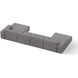 Cosmopolitan Design Siva kutna garnitura od šenila (u obliku slova "U") Chicago – | shoptok.hr