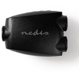 Nedis Toslink ženski do 2 ženskih digitalnih avdio optičnih adapterjev, Črna, (5000218649) | Shoptok.si