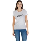 Liu Jo Majice s kratkimi rokavi ECS T-SHIRT MODA M/C UF5266 JS904 Bela | Shoptok.si