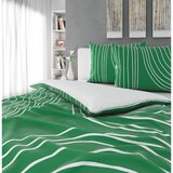 Esposa obojestranska posteljnina 220/240 cm saten žadasto zelena | Shoptok.si
