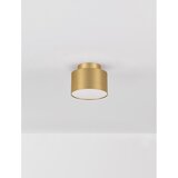 Nova Luce Aluminijasta LED stropna svetilka v zlati barvi Ozen – | Shoptok.si