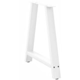  Noge za blagovaonski stol A-oblika 2 kom Bijele 70 x (72-73) cm Čelik | Eponuda.com