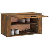 vidaXL zidni ormarić za cipele boja hrasta 70 x 35 x 38 cm od borovine | shoptok.hr