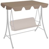 vidaXL Streha za vrtno gugalnico taupe 188/168x110/145 cm Cene