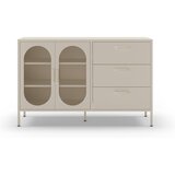 Marckeric Kremno bela komoda 140x90 cm Diora – | Shoptok.si