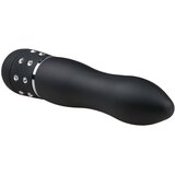 EasyToys Diamond Curved - vibrator z mini palico (črn) | Shoptok.si