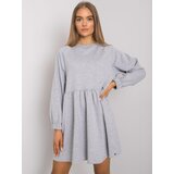BASIC Feel Good Dress-RV-SK-7247.15P-grey Cene