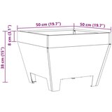 vidaXL Crna Čelična limenka Velika Izdržljiva Ognjište na drva | shoptok.hr