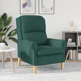  Fotelja Tamnozelena tkanina | shoptok.hr