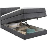 XORA POSTELJA BOXSPRING 120 cm x 200 cm , tekstil antracit | Shoptok.si