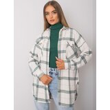 RUE PARIS Shirt-TO-KS-0810-3.32-white-green Cene