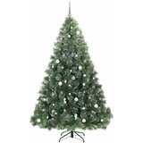  Umjetno božićno drvce s stalakom Zelena 240 cm PE i PVC | shoptok.hr