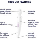 Satisfyer Masažer Wand-er Woman bel | Shoptok.si