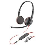 Poly Stereo naglavne slušalke Blackwire 3225 USB-C/USB-A/3,5mm Cene