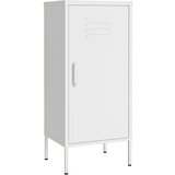 Furnova Omara za shranjevanje bela 42,5x35x101,5 cm jeklo, (21954191) | Shoptok.si