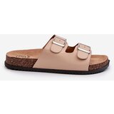Boto FG2 Women's sandals with buckles beige Oliena | Shoptok.si