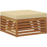  Zunanji puf Masiven les akacije Naravna, (5000271840) | Shoptok.si