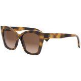 Fendi Sunčane naočale FE 40151I LETTERING Brown | shoptok.hr
