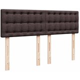  Boxspring - Krevet s oprugama i madracem tamnosmeđi 160x200 cm tkanina - Tamno smeđa 160 x 200 cm gumbi | shoptok.hr