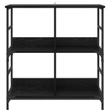  Polica Crni hrast 78.5 x 33 x 82 cm Konstruirano drvo | shoptok.hr