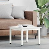  Stolić za kavu Bijelo 50 x 50 x 36 cm Čvrsto borovo drvo | shoptok.hr