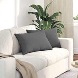  Jastučići za sofu 2 pcs Tamno siva 60 x 40 cm tkanina | shoptok.hr