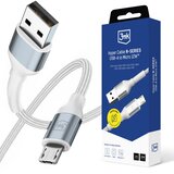 3mk MICRO USB A NA MICRO KABEL 1M QC 3.0 12W 5V 2.4A ZA POLNJENJE TELEFONOV, (5000259876) | Shoptok.si