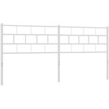  Metalno zamjensko uzglavlje bijelo 180 cm | shoptok.hr
