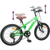 KIDS Mountain Bike 20 Palcev 6-Speed za 5-8 let Zelena | Shoptok.si