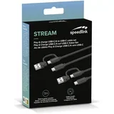 STREAM Play & Charge USB-C /A to USB-C Cable Set