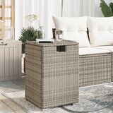  The Living Store Zaščita za plinsko jeklenko siva 40x40x60 cm poli ratan - Mizica Za Zaščito Plinske Jeklenke, (21455538) | Shoptok.si