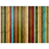  Tapeta - Wooden rainbow 200x154 | shoptok.hr