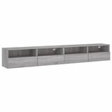 vidaXL Stenske TV omarice 2 kosa siva sonoma 100x30x30 cm inž. les, (20977937) | Shoptok.si