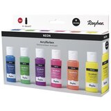 RAYHER Akrilne barve, Neon, set 6, (22005373) | Shoptok.si