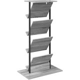  Polica za časopise s policom Siva Sonoma 68 x 40 x 123.5 cm | shoptok.hr