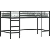  Okvir Krevet za Dječji Loft Crna 107 x 200 cm Čelik | shoptok.hr
