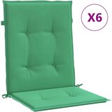 vidaXL jastuci za vrtne stolice 6 kom zeleni 100 x 50 x 3 cm Cijene
