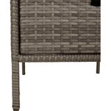 Vrtni ormarić za pohranu sivi 55x59x80 cm od poliratana | Eponuda.com