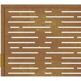  Vrtna vrata 100x150 cm od korten čelika, kvadratni dizajn | Eponuda.com
